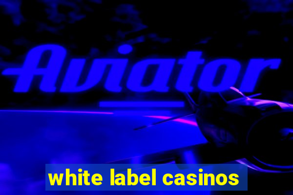 white label casinos